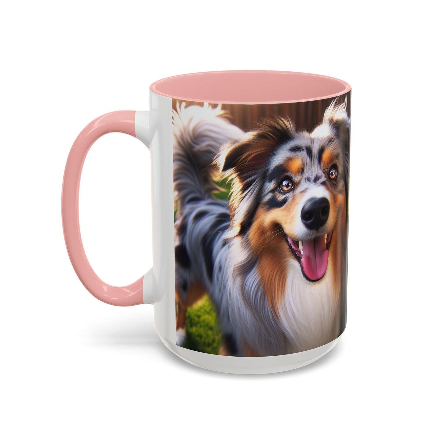 Australian Shepherd Accent Coffee Mug - Perfect Gift for Dog Lovers