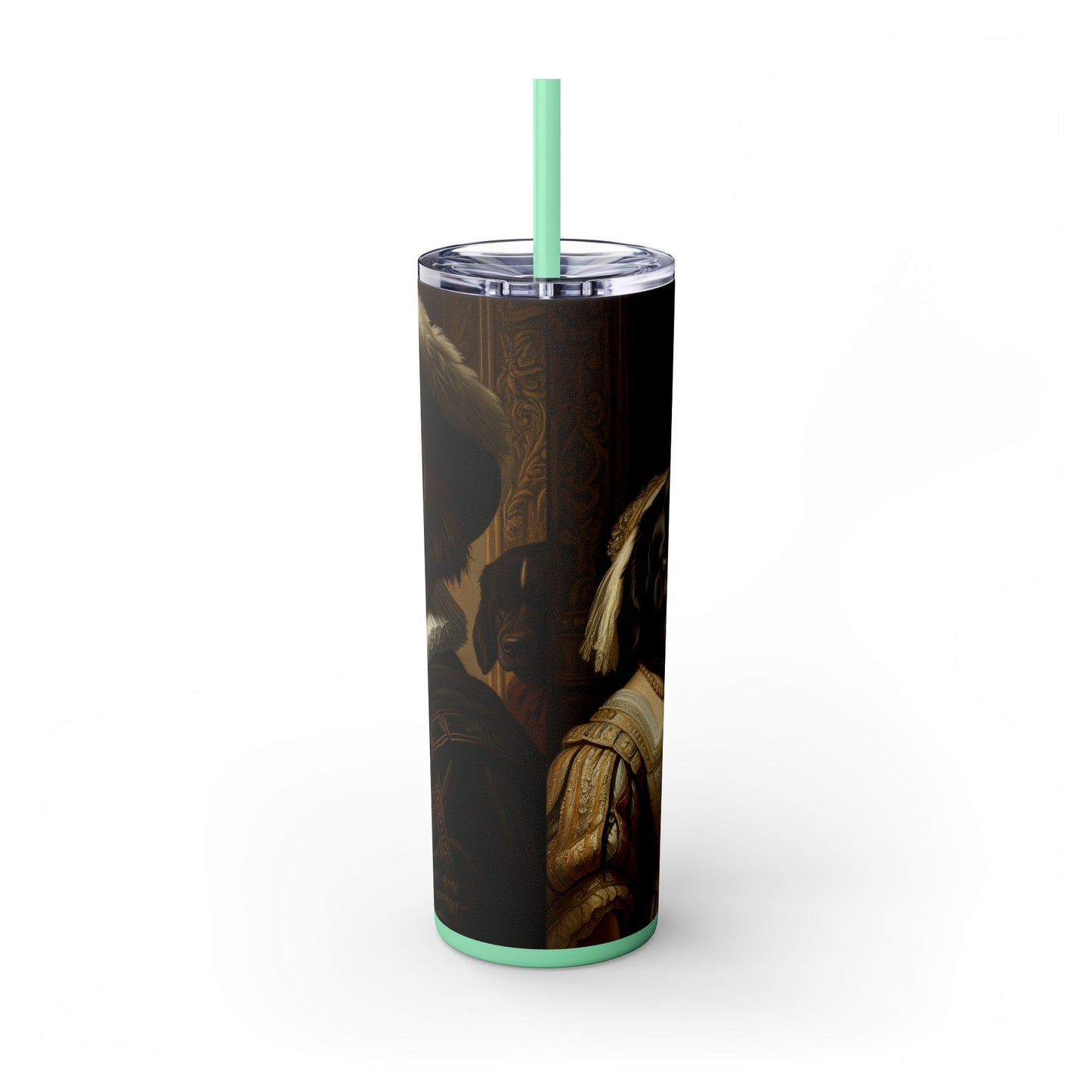 Newfoundland Skinny Tumbler with Straw, 20oz