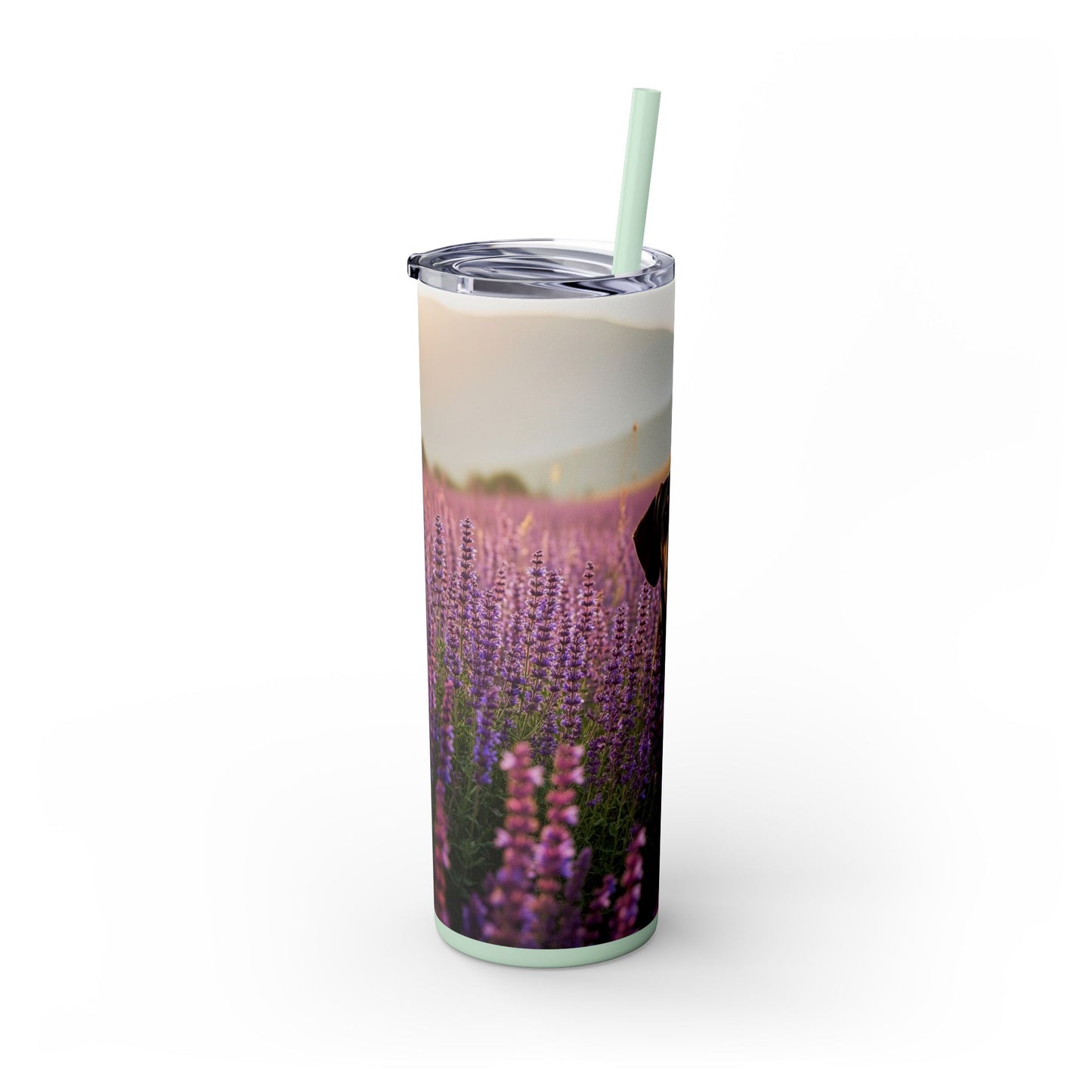 Transylvanian Hound Tumbler with Straw, 20oz