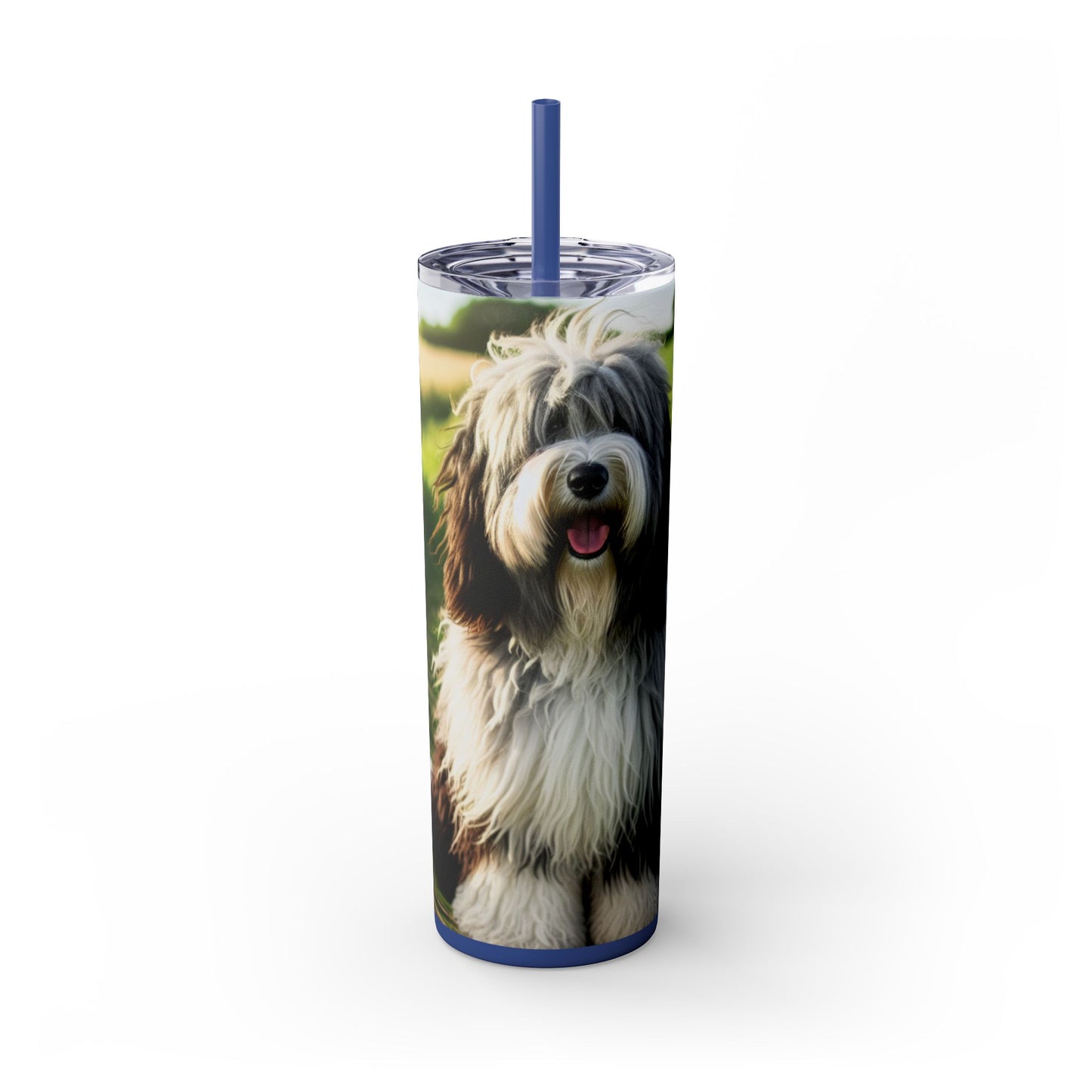 Schapendoes Tumbler with Straw, 20oz