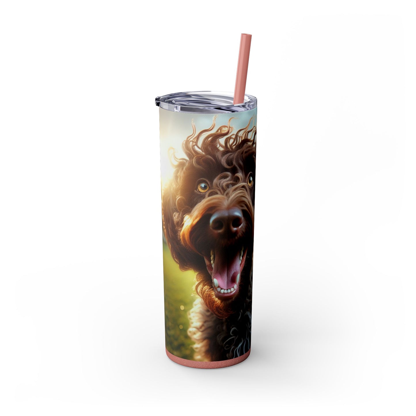 Pudelpointer Tumbler with Straw, 20oz