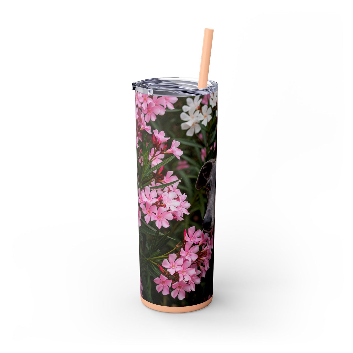 Greyhound Tumbler with Straw, 20oz