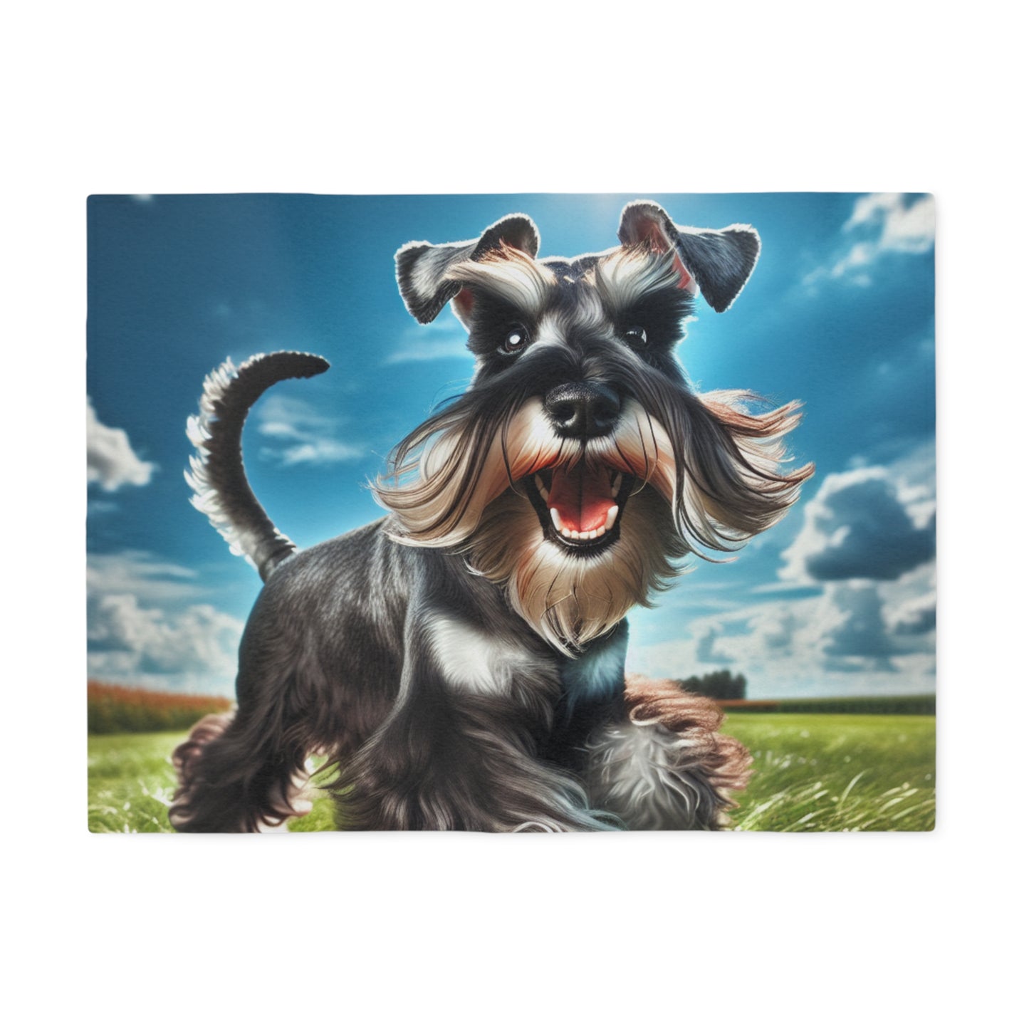 Standard Schnauzer Sweatshirt Blanket