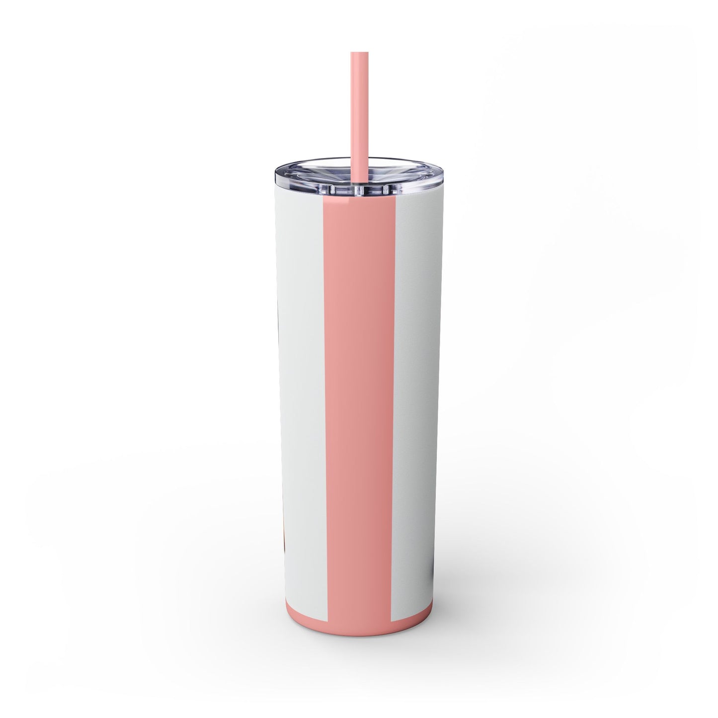 Miniature Pinscher Skinny Tumbler with Straw, 20oz