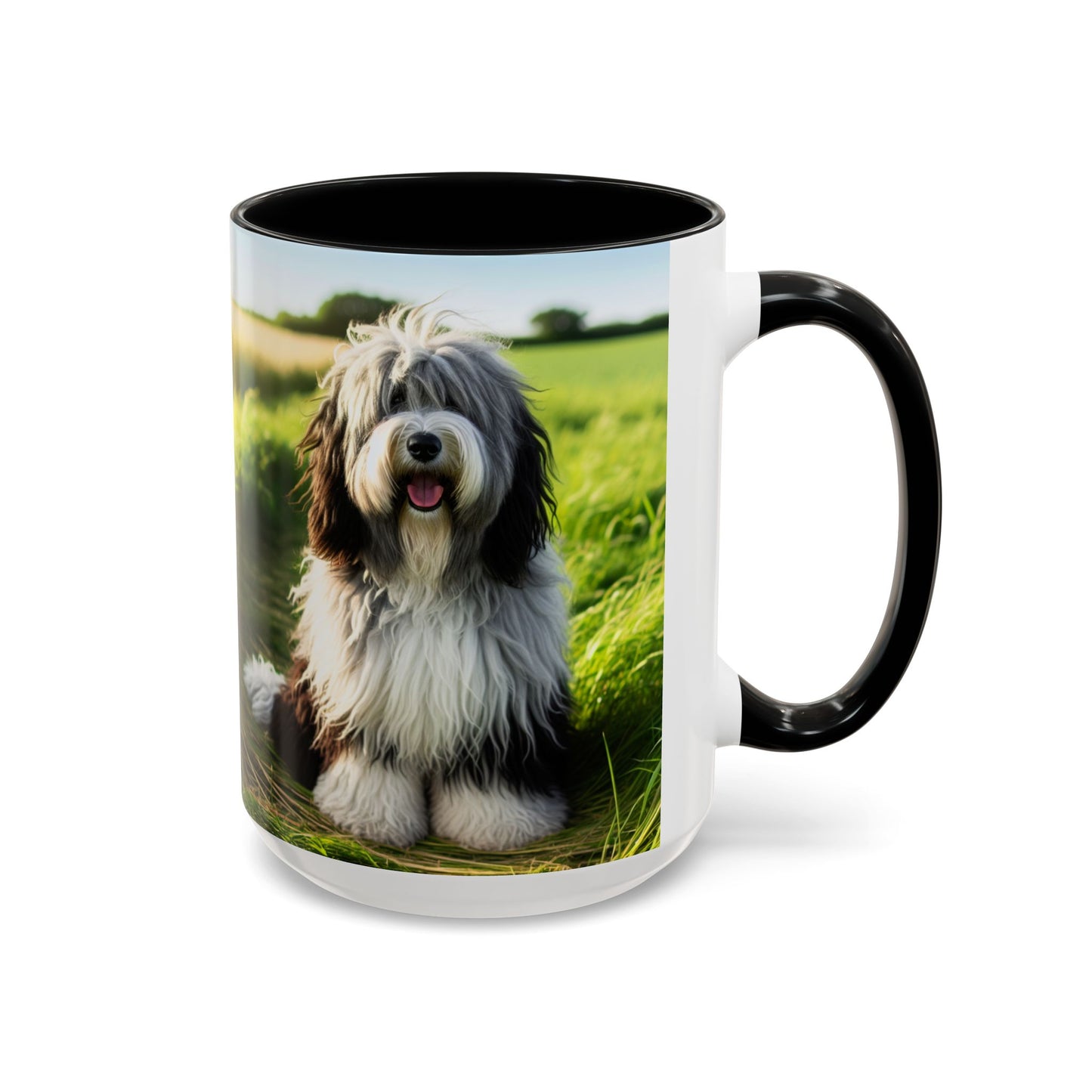 Schapendoes Accent Coffee Mug - Perfect Gift for Dog Lovers