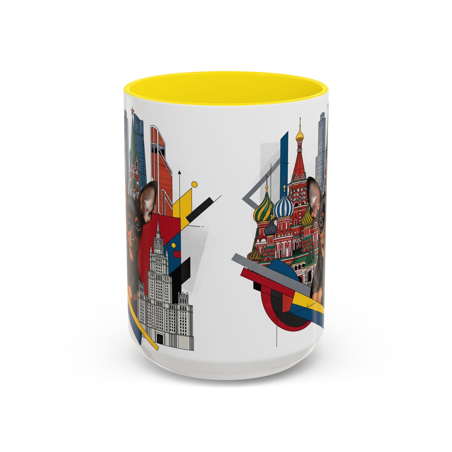 Russian Toy Dog Accent Coffee Mug - Perfect Gift for Dog Lovers