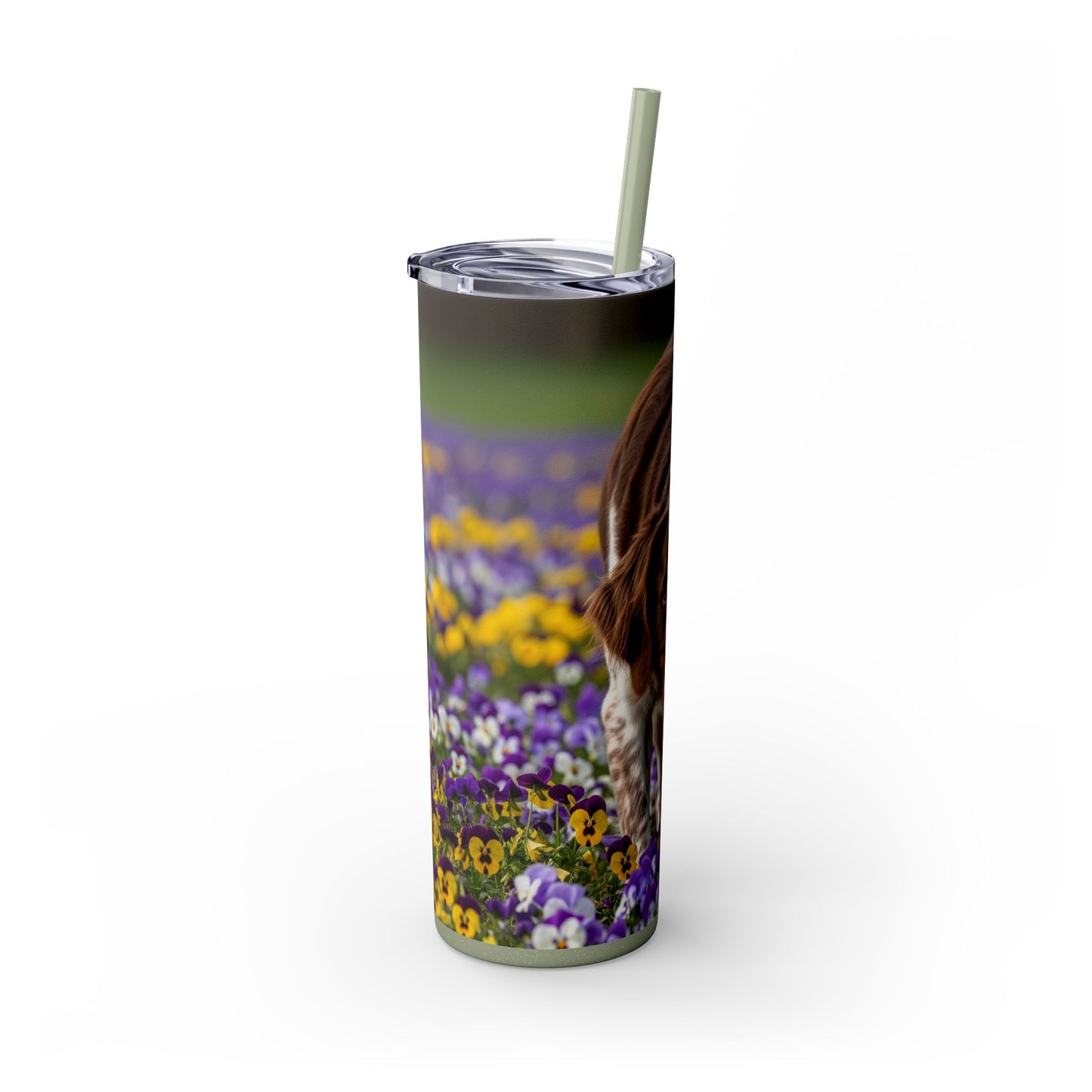 Large Munsterlander Tumbler with Straw, 20oz