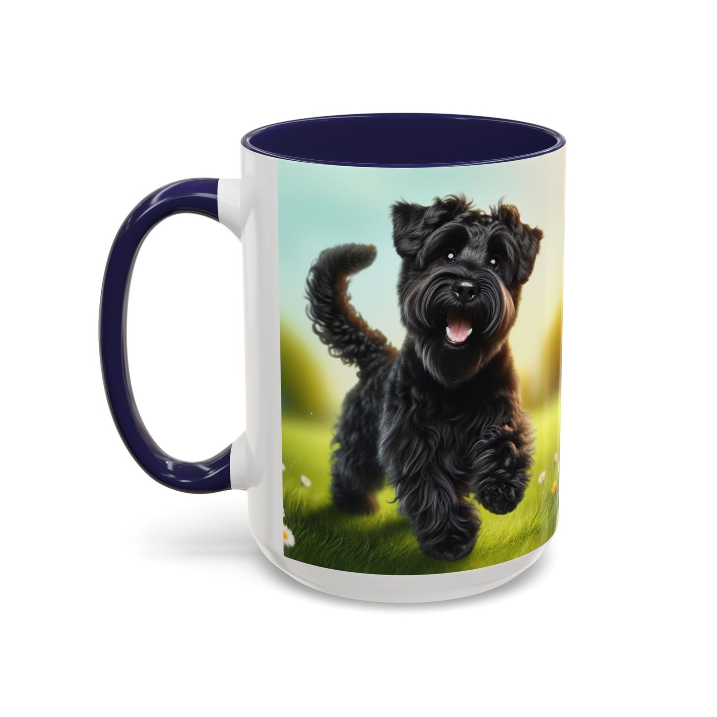 Russian Black Terrier Accent Coffee Mug - Perfect Gift for Dog Lovers