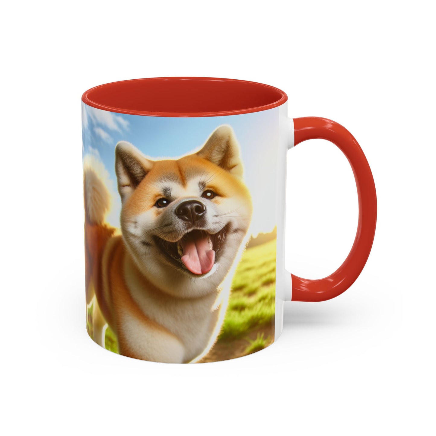 Akita Accent Coffee Mug - Perfect Gift for Dog Lovers
