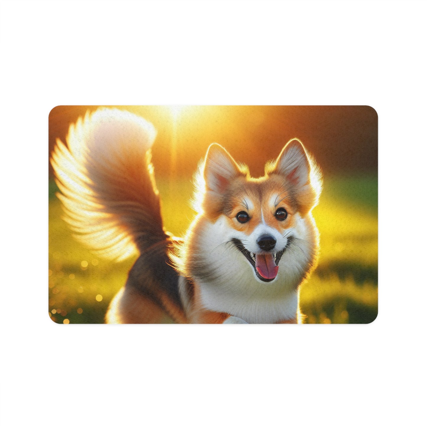 Pet Food Mat (12x18) - Norwegian Lundehund