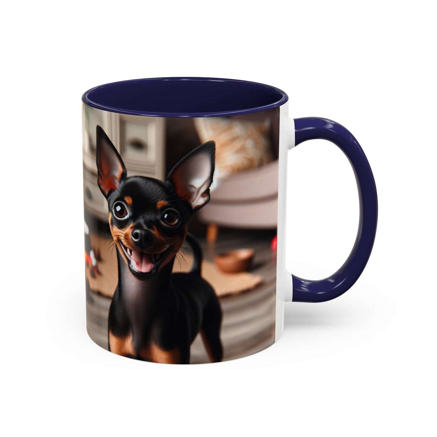 English Toy Terrier Accent Coffee Mug - Perfect Gift for Dog Lovers