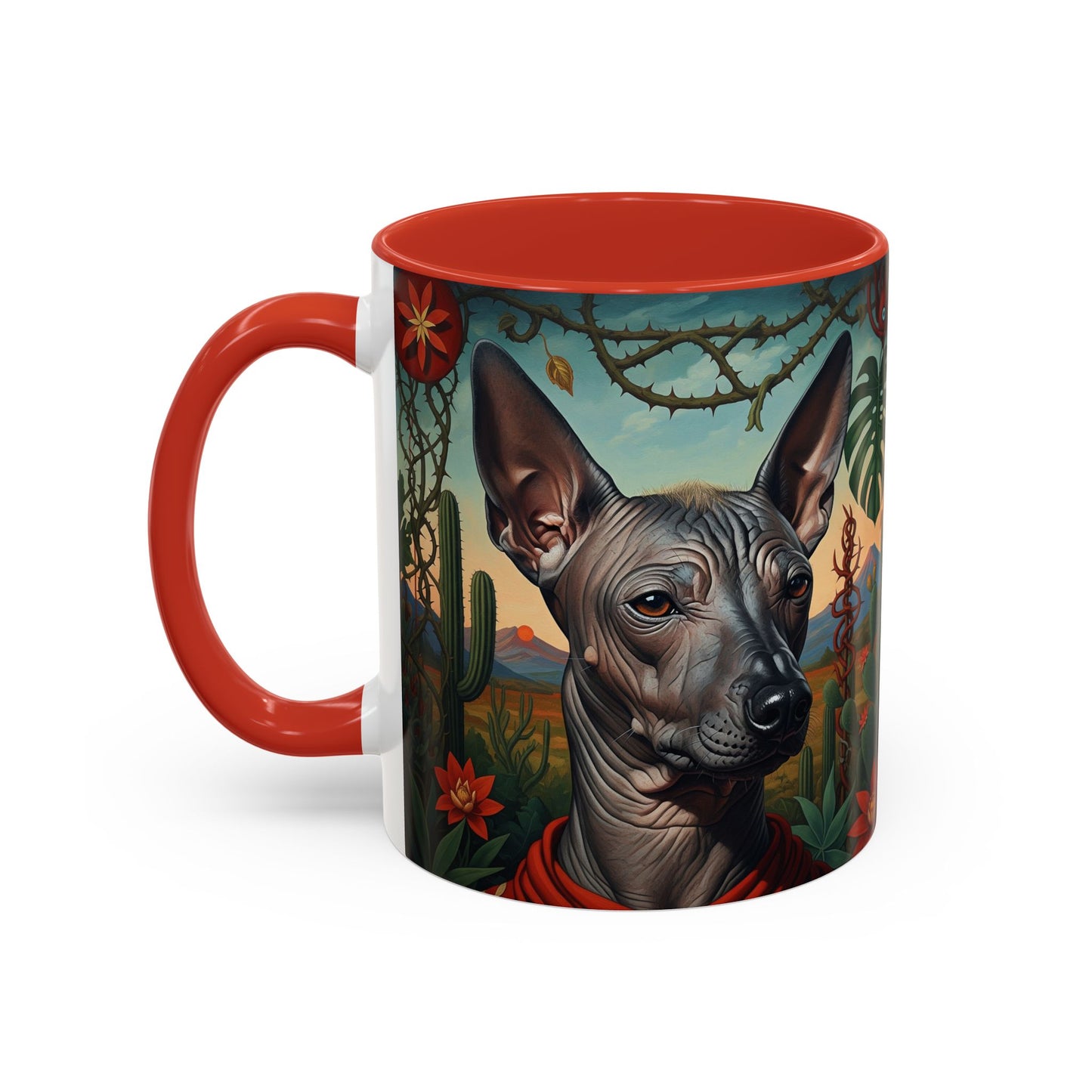 Xoloitzcuintli Accent Coffee Mug - Perfect Gift for Dog Lovers