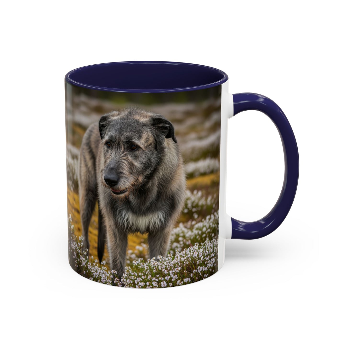 Irish Wolfhound Accent Coffee Mug - Perfect Gift for Dog Lovers