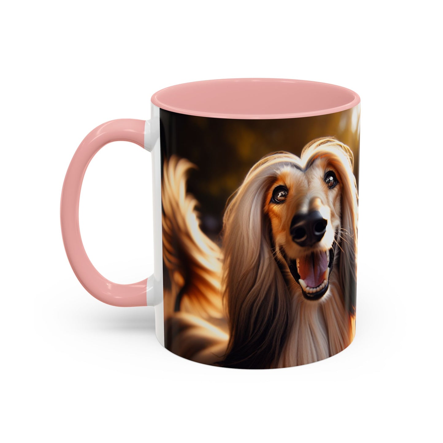 Afghan Hound Accent Coffee Mug - Perfect Gift for Dog Lovers