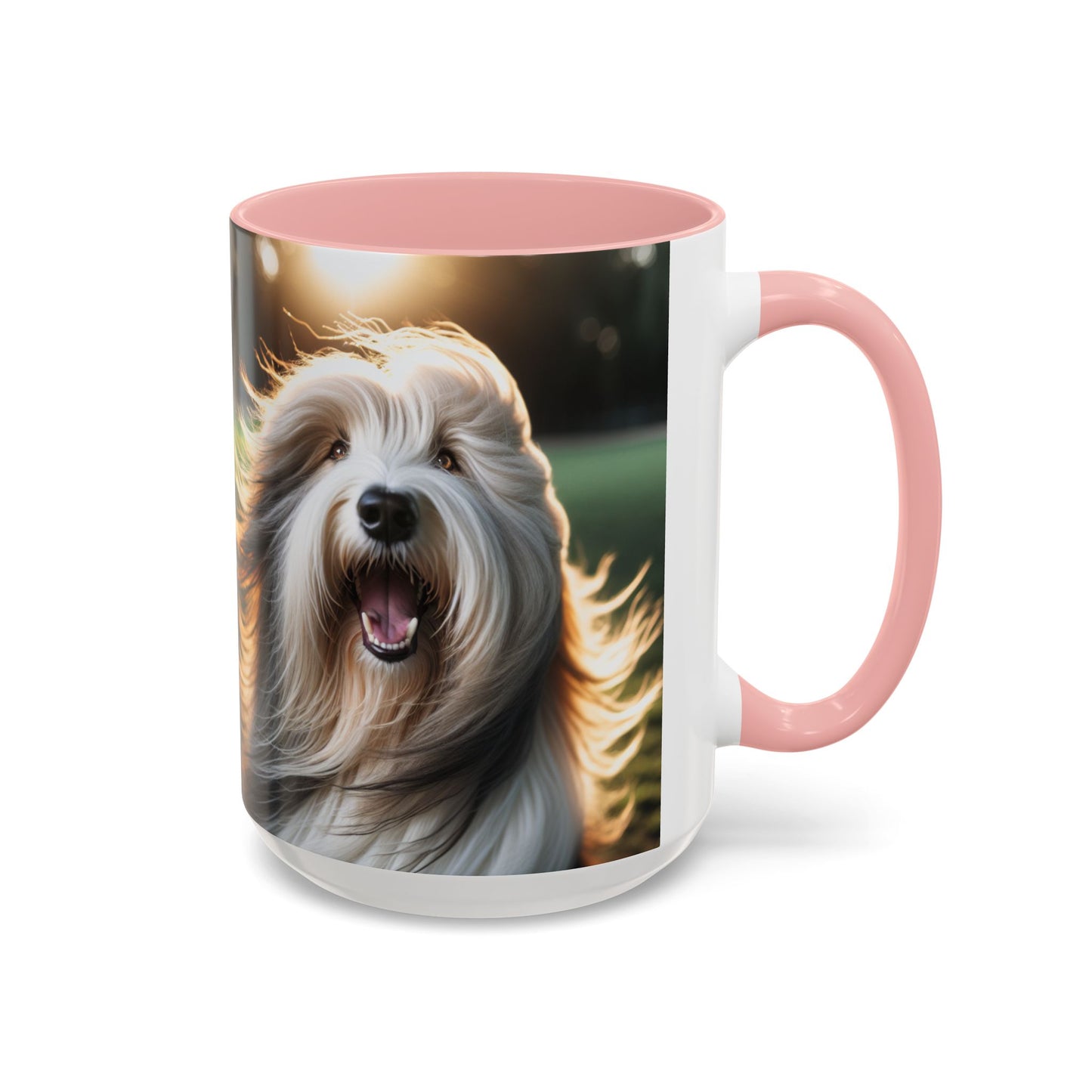 Bearded Collie Accent Coffee Mug - Perfect Gift for Dog Lovers