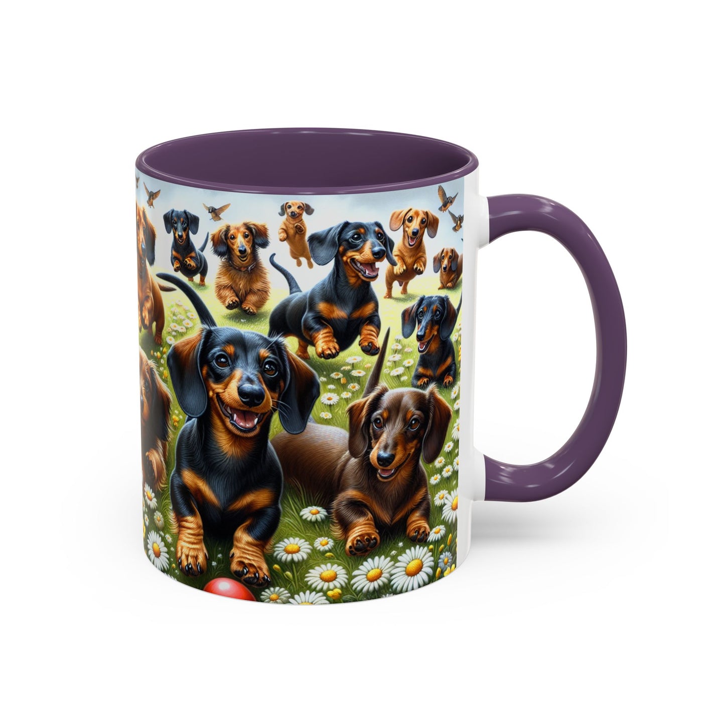 Dachshund Accent Coffee Mug - Perfect Gift for Dog Lovers