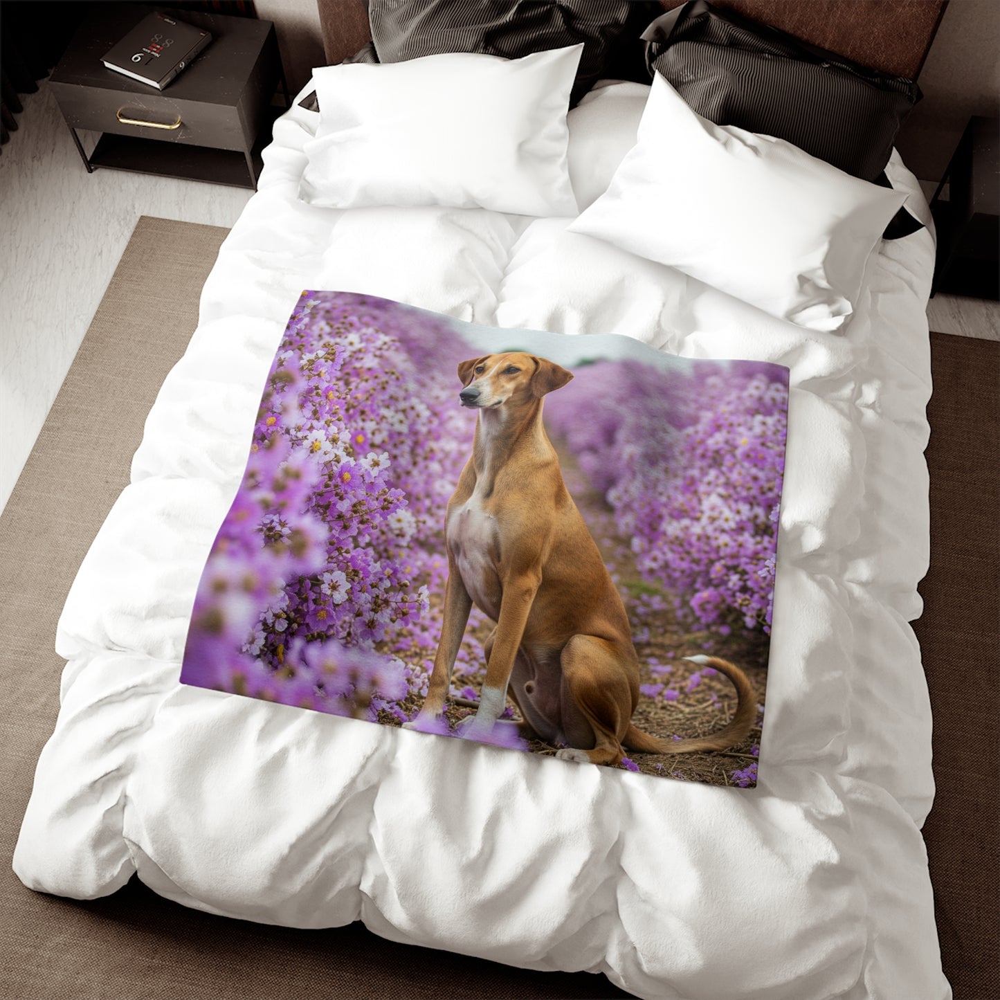 Banjara Hound Sweatshirt Blanket