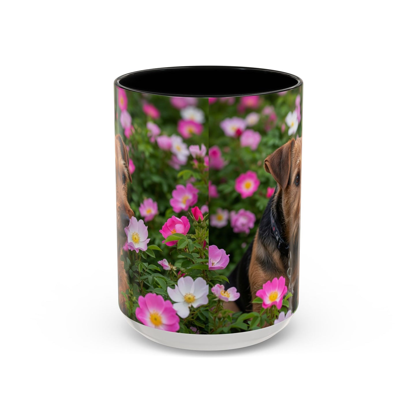 Teddy Roosevelt Terrier Accent Coffee Mug - Perfect Gift for Dog Lovers