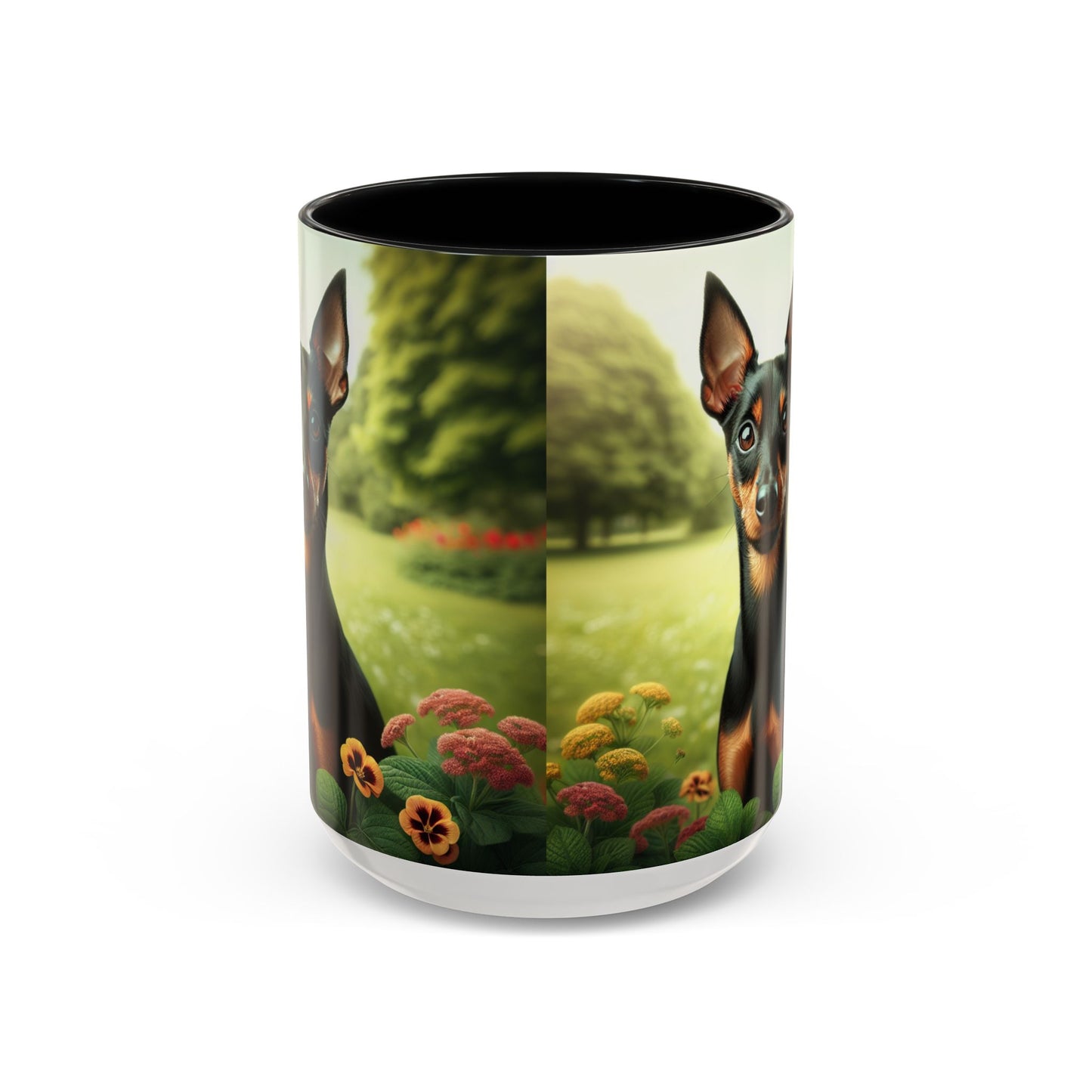 Manchester Terrier Accent Coffee Mug - Perfect Gift for Dog Lovers