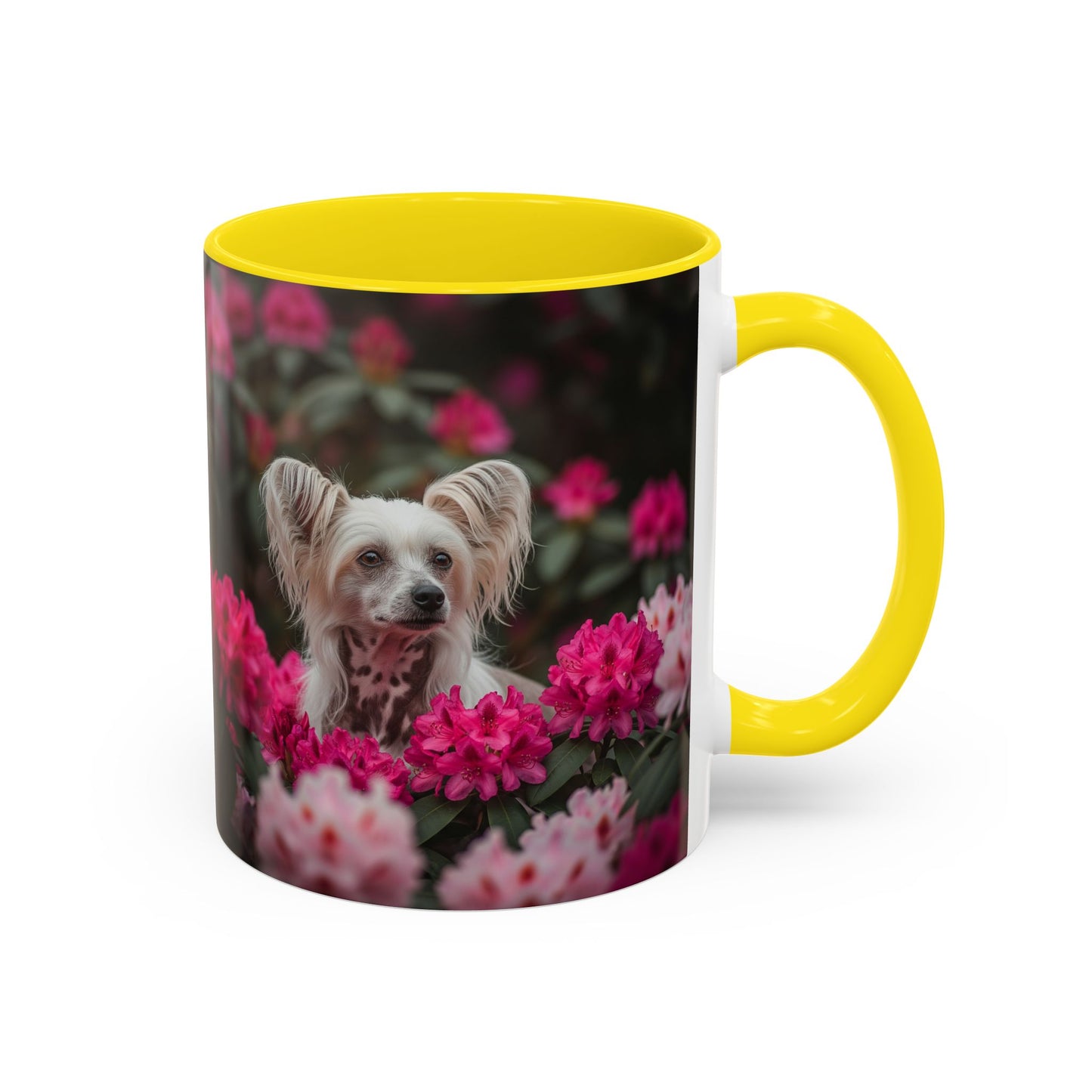 Chinese Crested Accent Coffee Mug - Perfect Gift for Dog Lovers