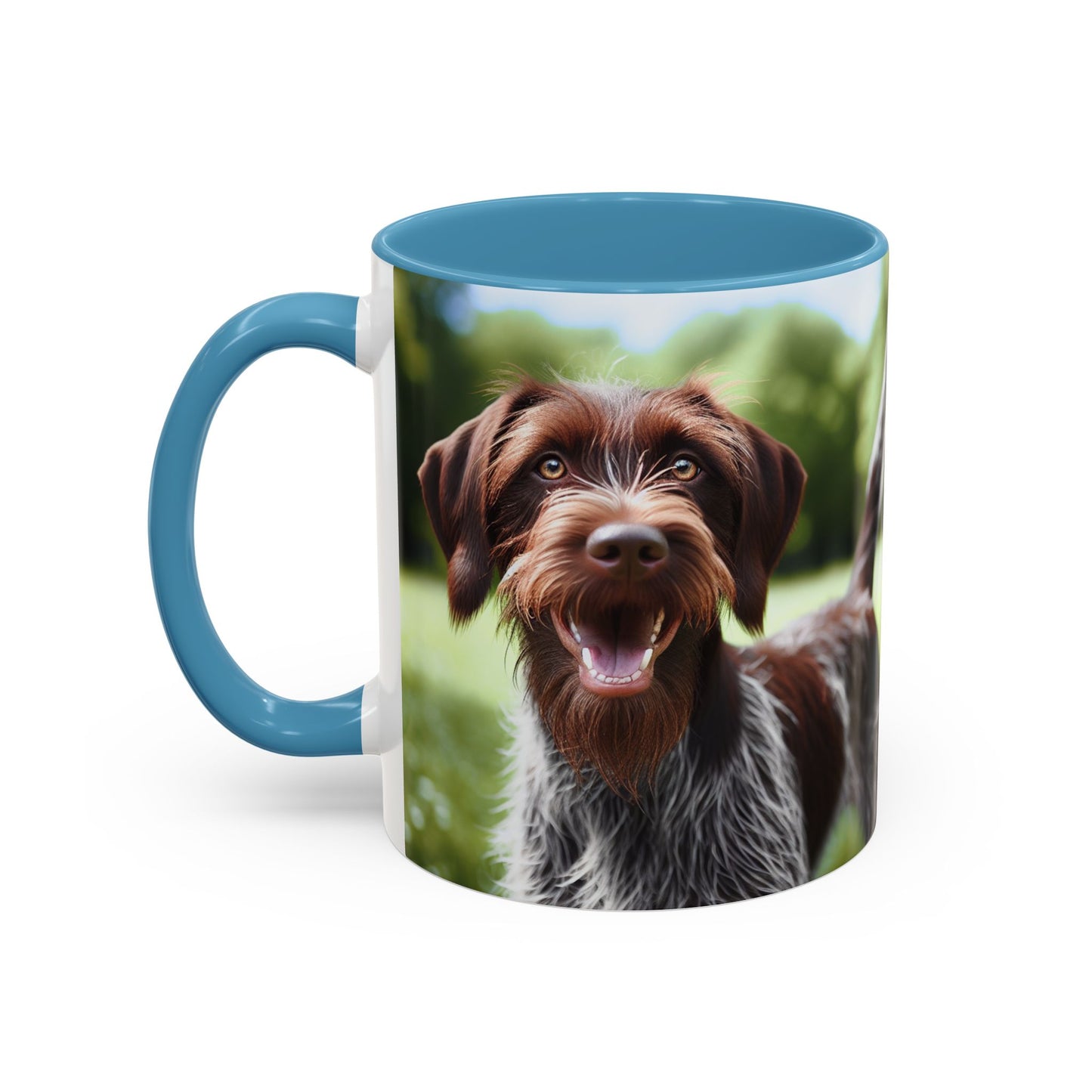 Wirehaired Slovakian Pointer Accent Coffee Mug - Perfect Gift for Dog Lovers