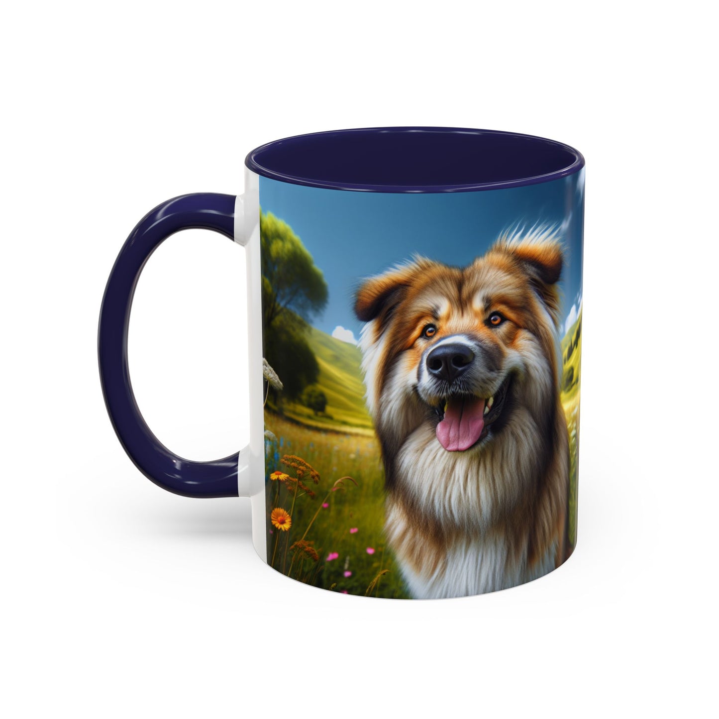 Bakharwal Accent Coffee Mug - Perfect Gift for Dog Lovers