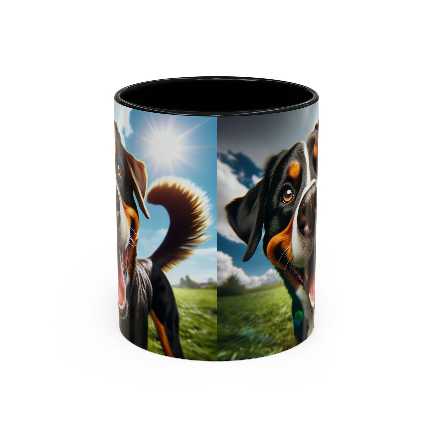 Greater Swiss Mountain Dog Accent Coffee Mug - Perfect Gift for Dog Lovers