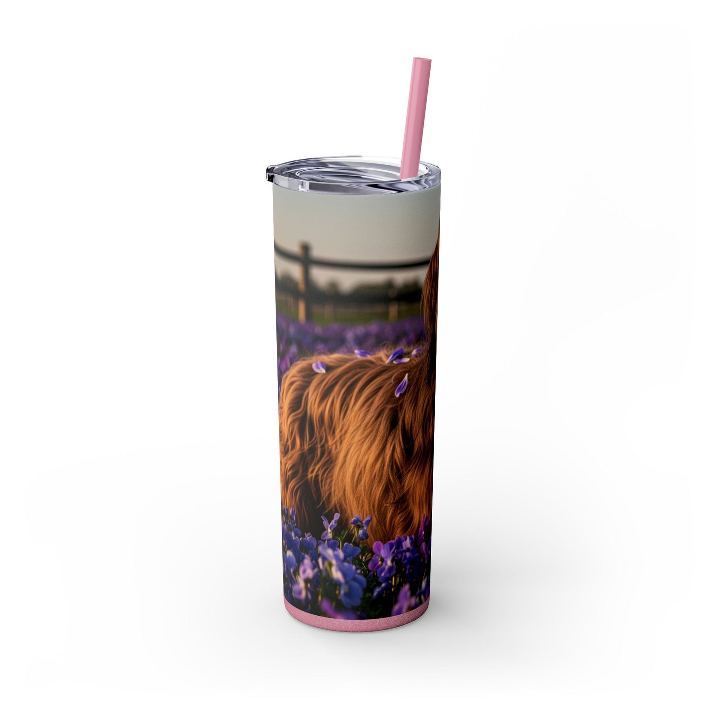 Briard Tumbler with Straw, 20oz