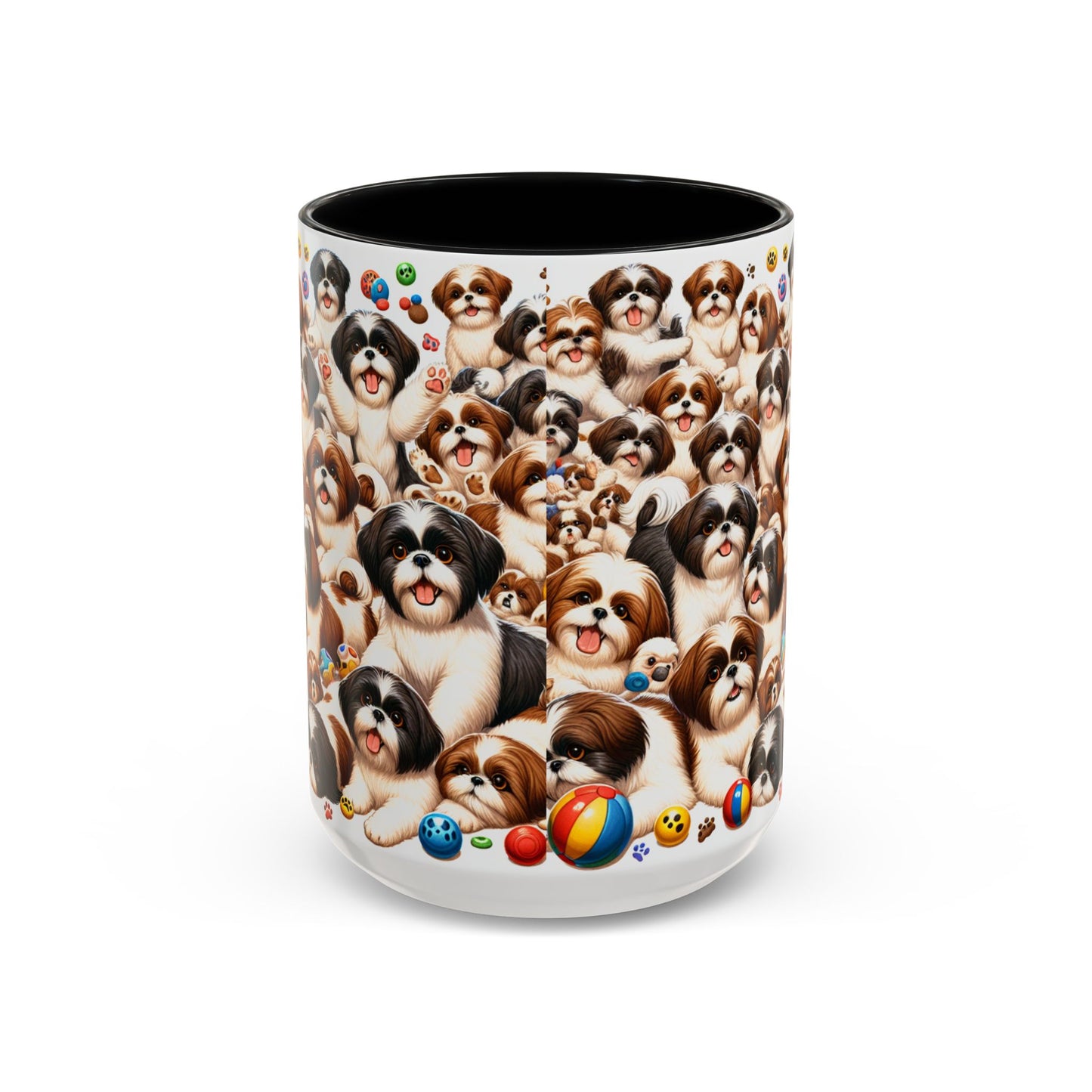 Shih Tzu Accent Coffee Mug - Perfect Gift for Dog Lovers