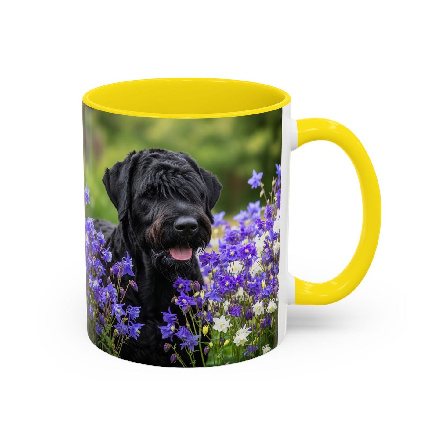 Black Russian Terrier Accent Coffee Mug - Perfect Gift for Dog Lovers