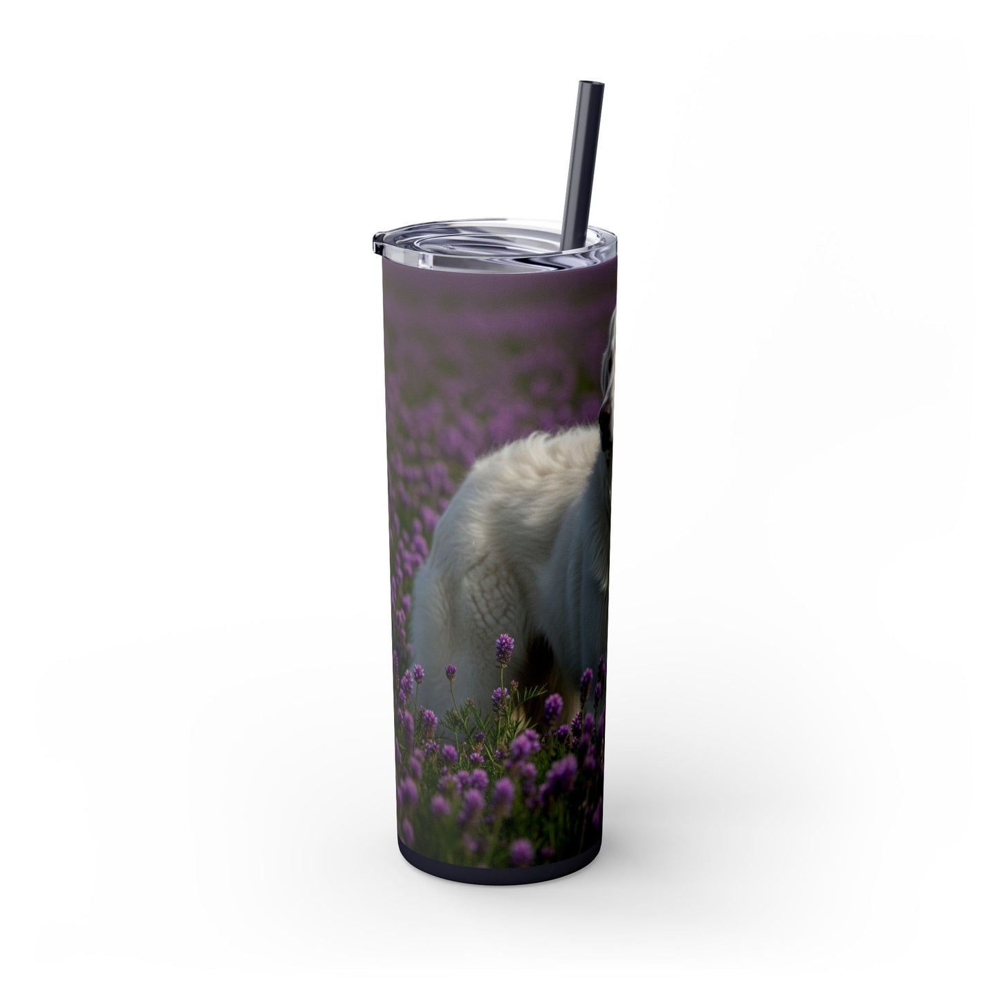 Kuvasz Tumbler with Straw, 20oz