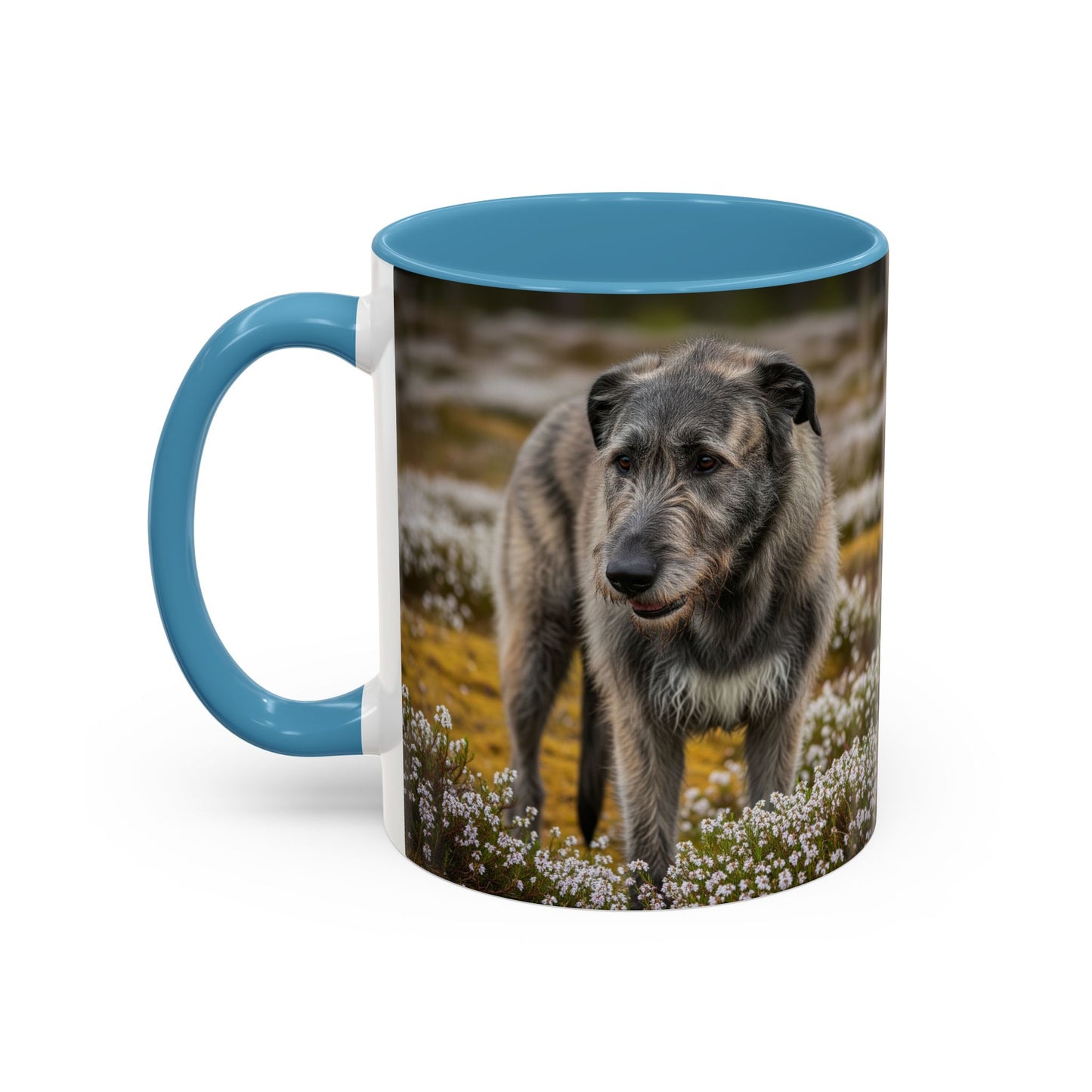Irish Wolfhound Accent Coffee Mug - Perfect Gift for Dog Lovers