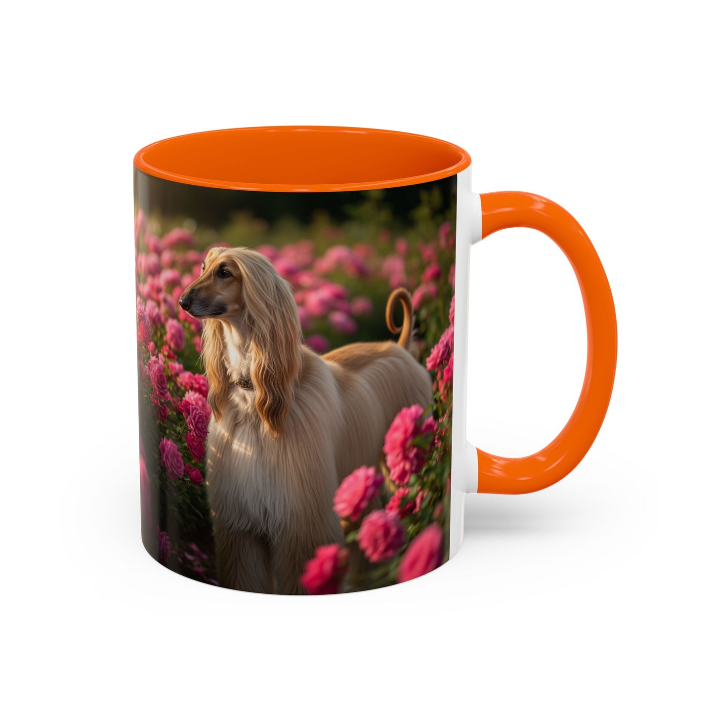 Afghan Hound Accent Coffee Mug - Perfect Gift for Dog Lovers