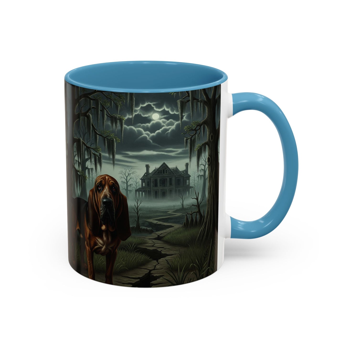 Bloodhound Accent Coffee Mug - Perfect Gift for Dog Lovers