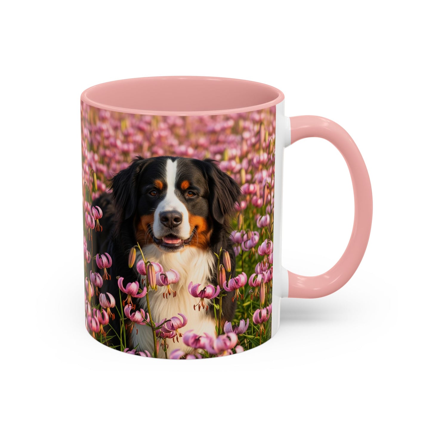 Bernese Mountain Dog Accent Coffee Mug - Perfect Gift for Dog Lovers