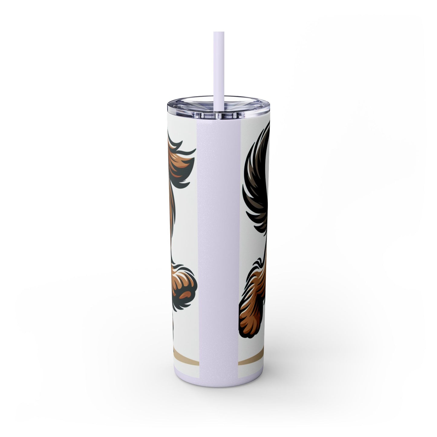 Otterhound Skinny Tumbler with Straw, 20oz