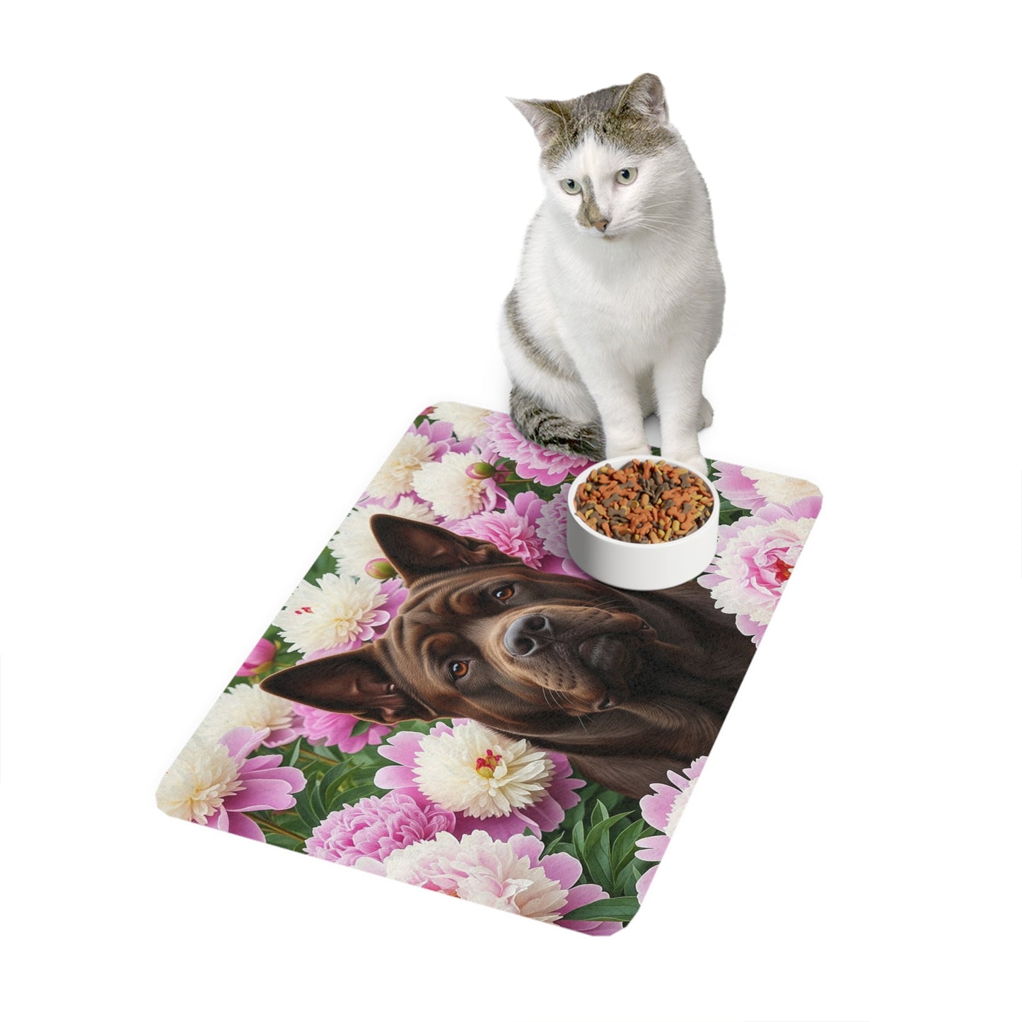 Pet Food Mat (12x18) - Chinese Chongqing