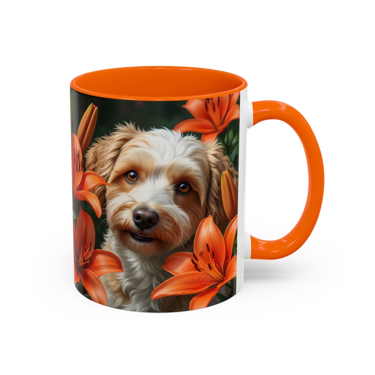 Schnoodle Accent Coffee Mug - Perfect Gift for Dog Lovers