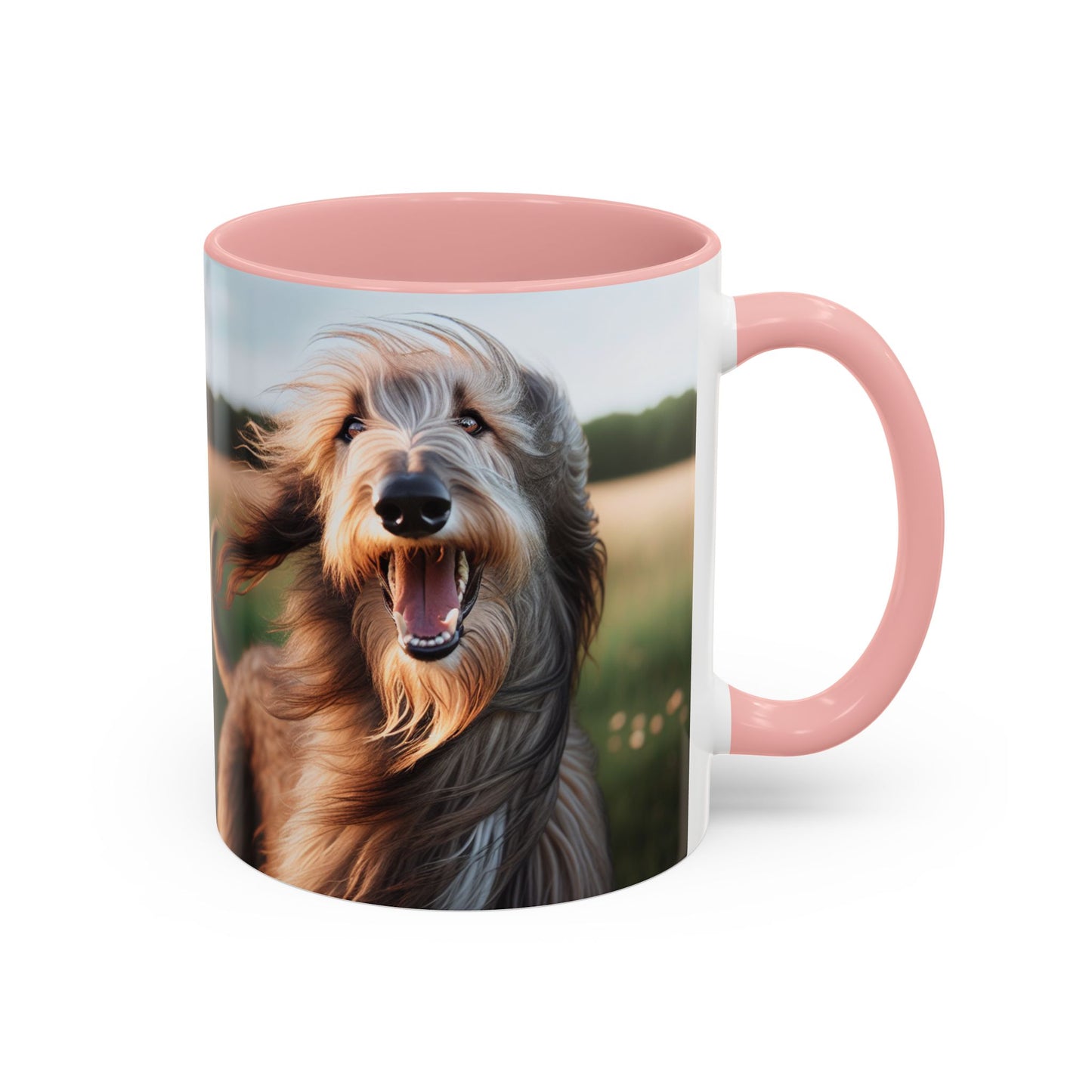Scottish Deerhound Accent Coffee Mug - Perfect Gift for Dog Lovers