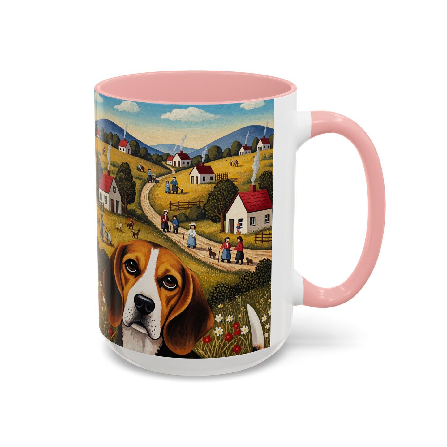 Beagle Accent Coffee Mug - Perfect Gift for Dog Lovers