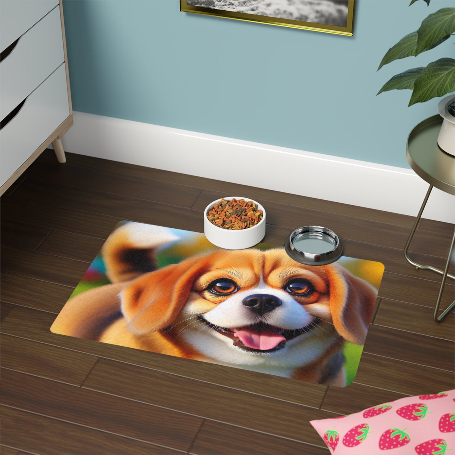 Pet Food Mat (12x18) - Peagle