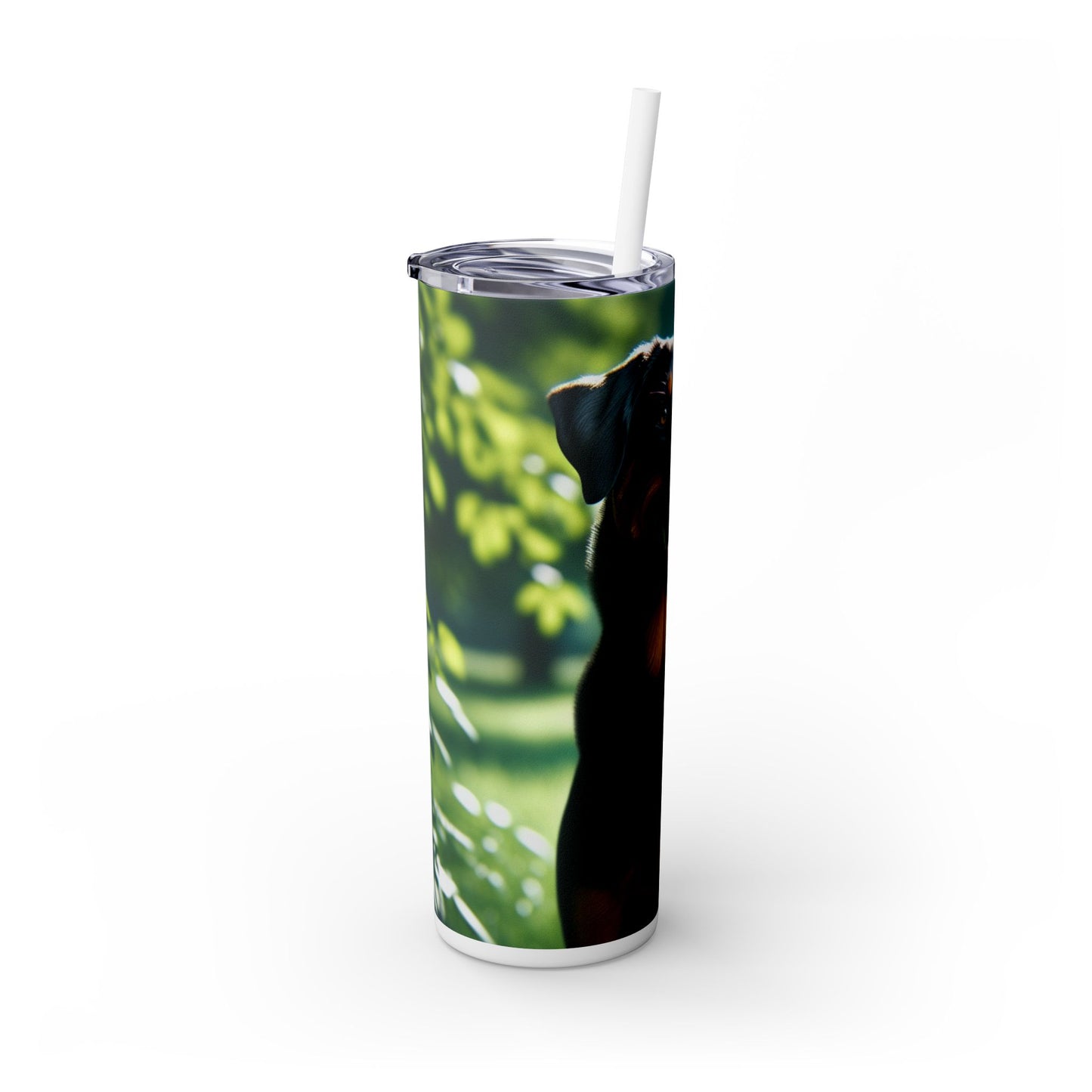 Beauceron Tumbler with Straw, 20oz