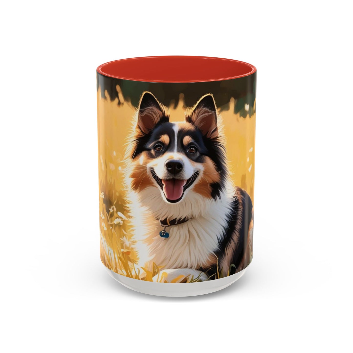 German Spitz Accent Coffee Mug - Perfect Gift for Dog Lovers