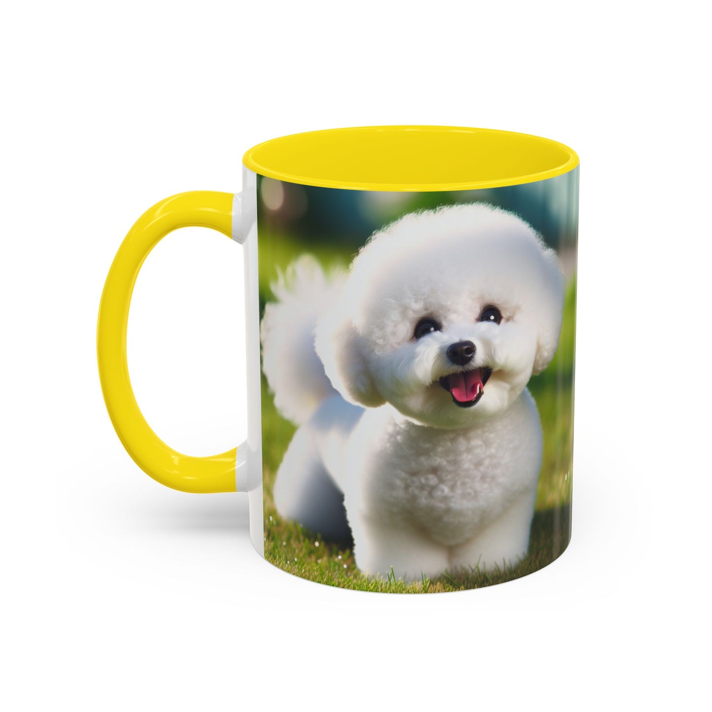 Bichon Frise Accent Coffee Mug - Perfect Gift for Dog Lovers