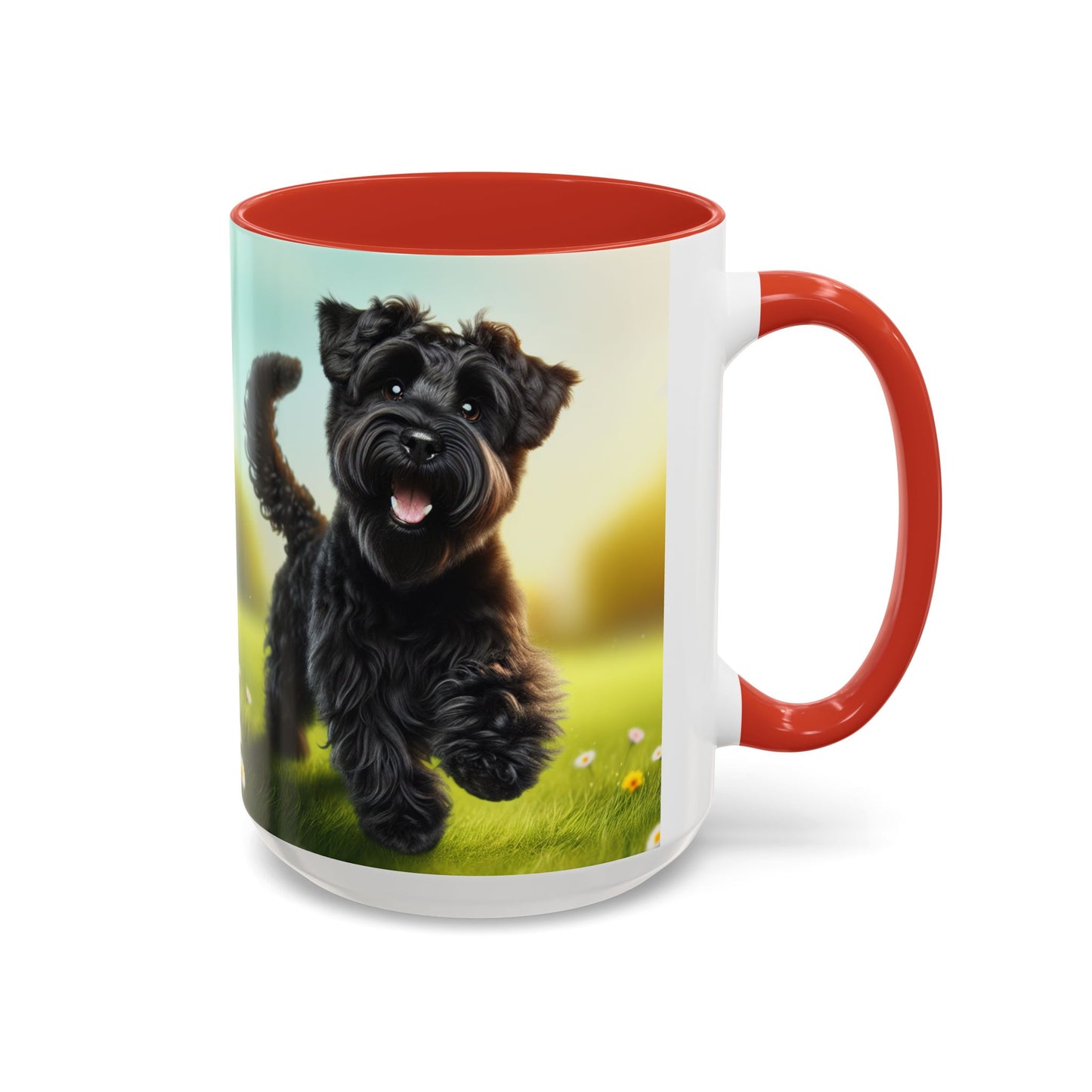 Russian Black Terrier Accent Coffee Mug - Perfect Gift for Dog Lovers