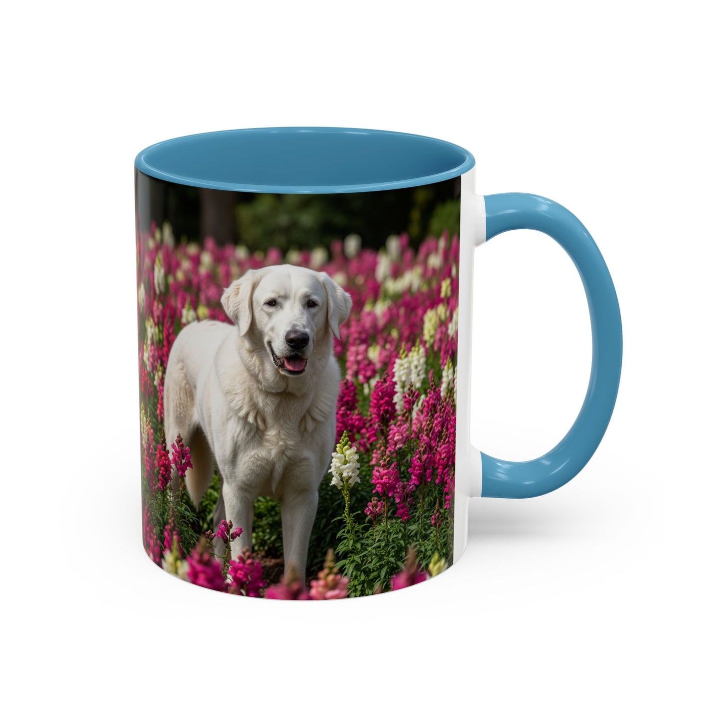 Estrela Mountain Dog Accent Coffee Mug - Perfect Gift for Dog Lovers