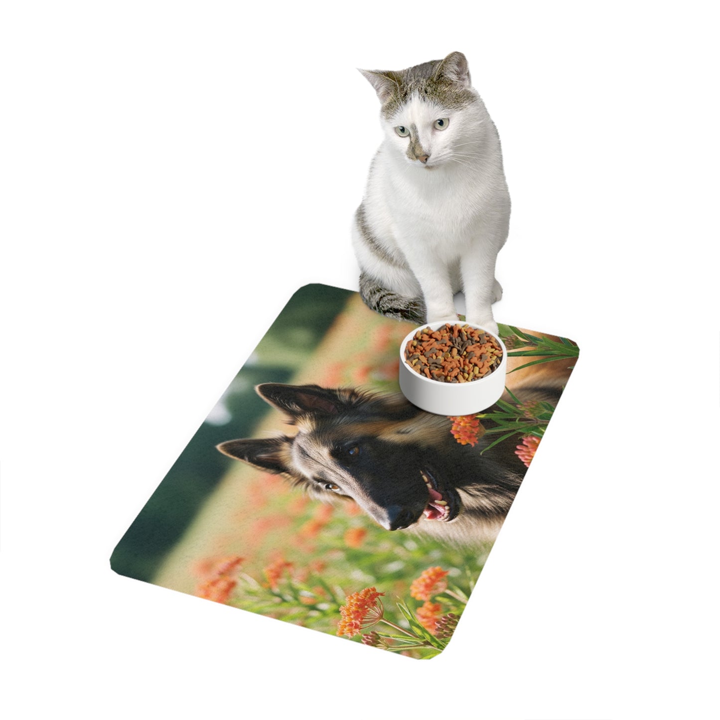 Pet Food Mat (12x18) - Belgian Tervuren