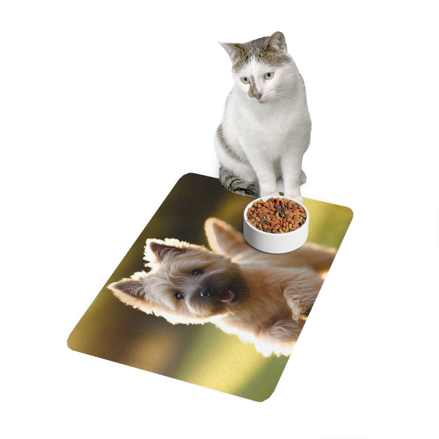 Pet Food Mat (12x18) - Cairn Terrier