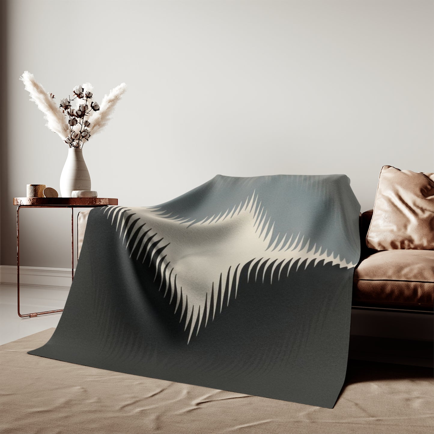 Optical Illusion Sweatshirt Blanket
