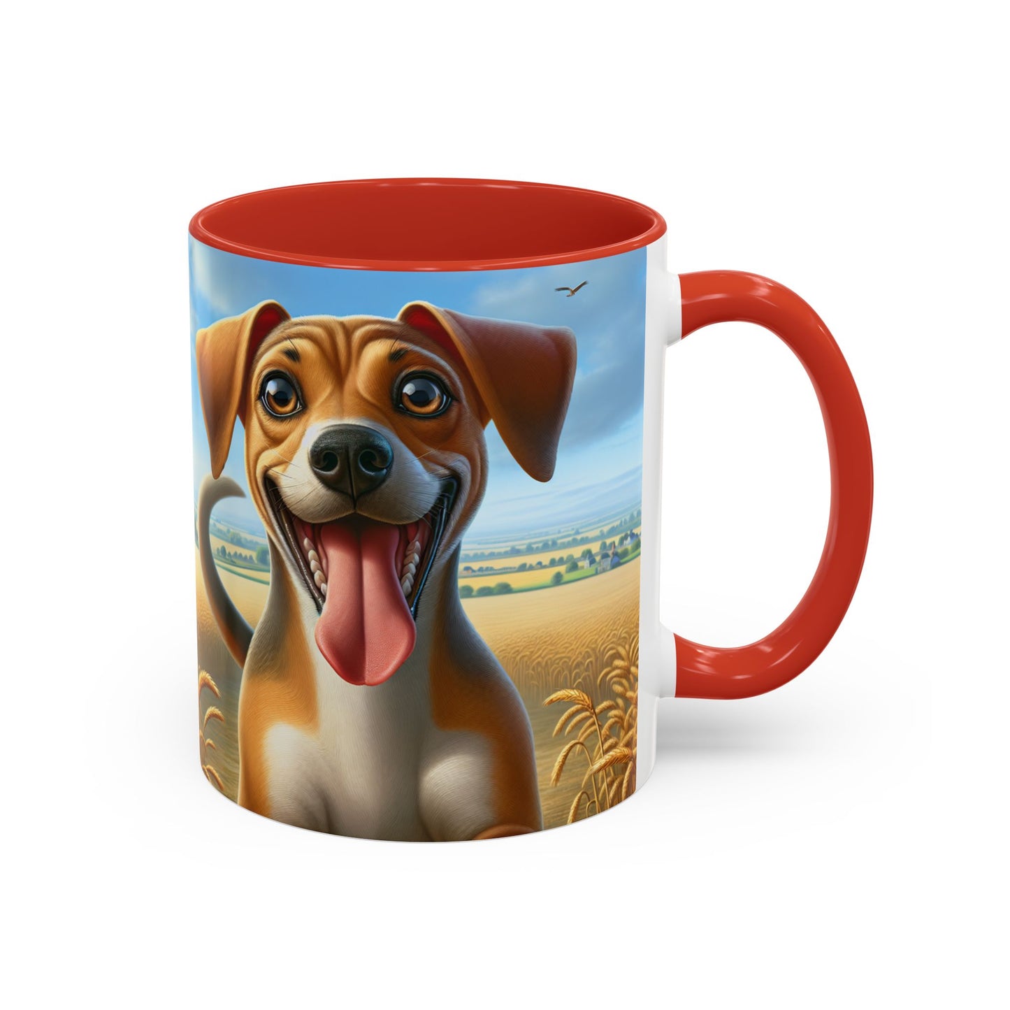 Banjara Hound Accent Coffee Mug - Perfect Gift for Dog Lovers